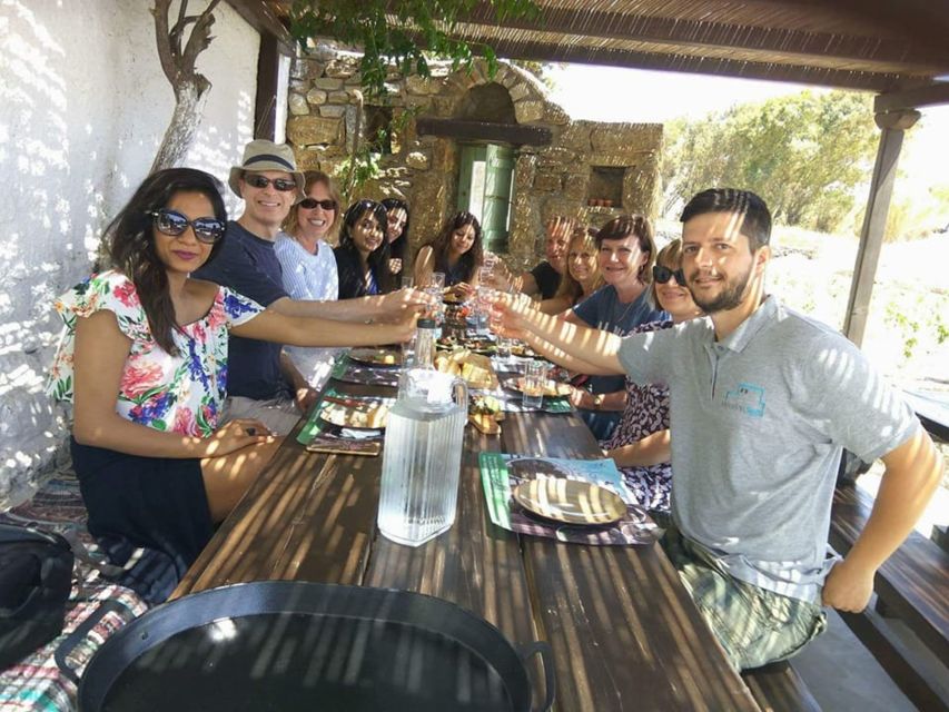 Mykonos: Farm, Ano Mera Village, and Beaches Guided Tour - Agios Ioannis to the Airport Runway: A Strange, Fun Start