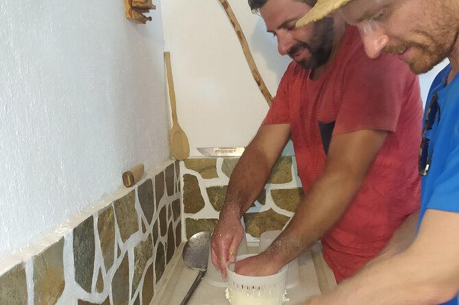 Naxos Farm Experience and cheese making - Milking, Then Rolling Up Your Sleeves for Kefalotiri