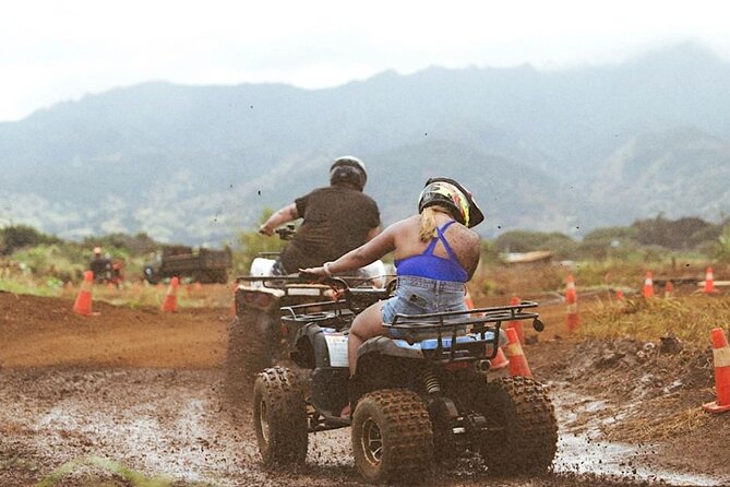 Oahu Beachfront ATV Adventure and Farm Tour - Your own 2022 Kawasaki ATV: control, pace, and what to expect