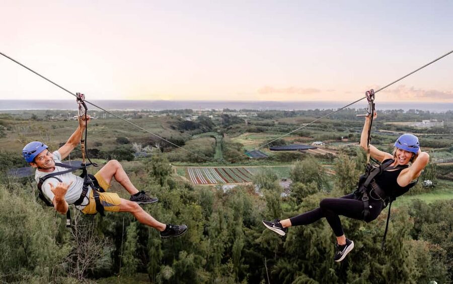 Oahu: North Shore Zip Line Adventure with ATV and Farm Tour - Duration and pacing: 150 minutes that feel like a real activity