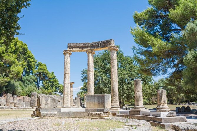 Olympia Shore Ex: Olympic site, Honey Farm & Olive Oil Tasting - Key Points at a Glance