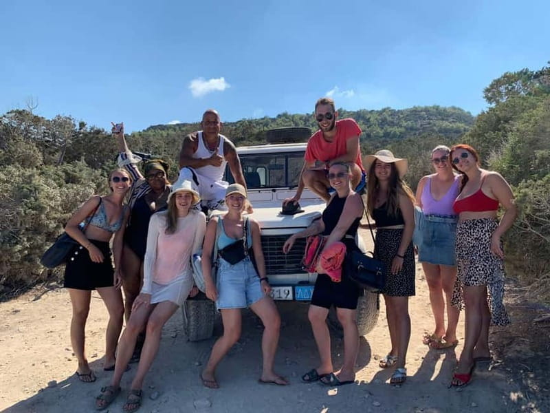 Paphos: Avakas Gorge & Turtle Bay Jeep Tour with Donkey Farm - Meeting Dimitris and Getting Into the Jeep Groove