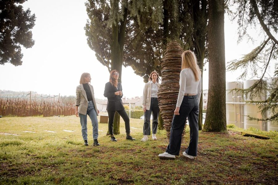 PARCO DELLA FILANDETTA WINE & ART FARM : ART&NATURE TOUR - Prosecco with art and hornbeams: why this tour is different