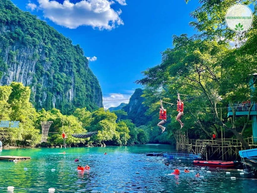Phong Nha - Paradise Cave & Dark Cave - Duck Farm - How Paradise Cave and Dark Cave fit into one great day
