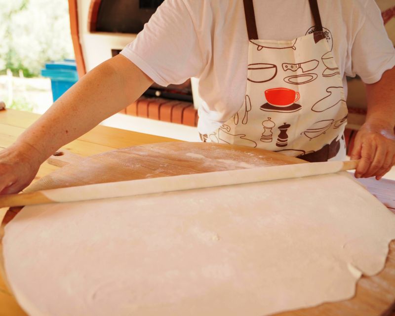 Phyllo Pie Baking Class @ Lefkada Micro Farm - Baking in a wood-burning oven: what that heat does