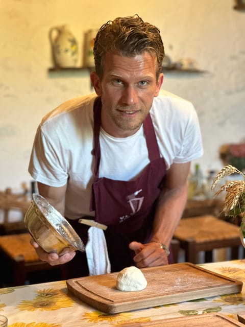 Pick Vegetables at the farm & Cook pasta - Cooking in an old barn: hands-on pasta and a full four-course menu