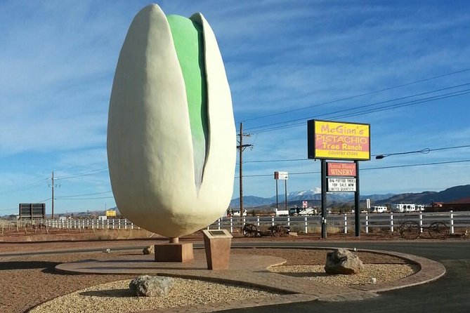 PistachioLand Farm Tour - The Main Stop: The Grove, the World’s Largest Pistachio, and Those 12,000 Trees