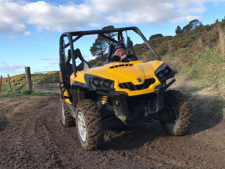 Rotorua: 4×4 Self-Drive Buggy Tour Through Farm and Bushland - Scenic stops with the guide-vehicle always nearby