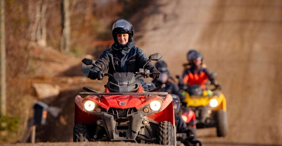 Rovaniemi: Quad Bike Safari, Reindeer & Husky Farm Visit - From Rosso Restaurant to the Arctic Circle Outskirts