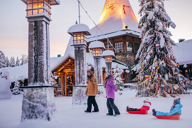 Rovaniemi Santa Claus Village Husky Reindeer Farm Arctic Museum - Lunch Buffet and the Rhythm of the Day