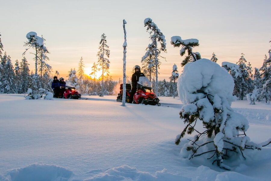 Rovaniemi: Snowmobile Safari to a Reindeer Farm - The Snowmobile Ride Out: Coaching, Distance, and Real Lapland Speed