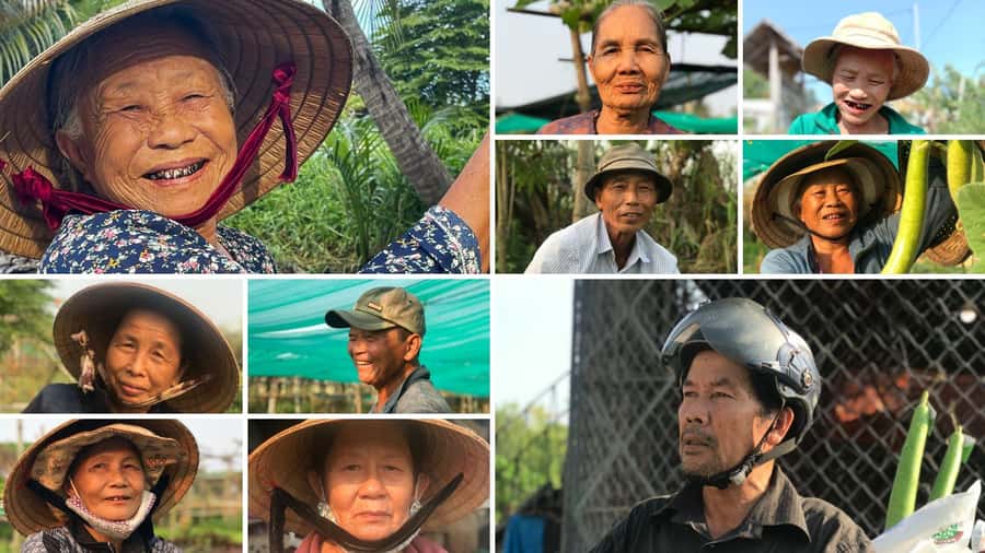 Rural Cycle, Market Tour, Basket Boat & Organic Farm Cooking - Arriving at the organic farm: what “hands-on” really means here
