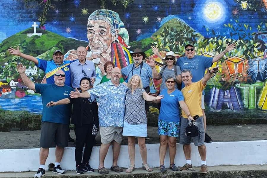 San Salvador: Full Day Ruta de Las Flores and Coffee Farm - Concepción de Ataco: murals, weekend food-festival energy, and easy browsing