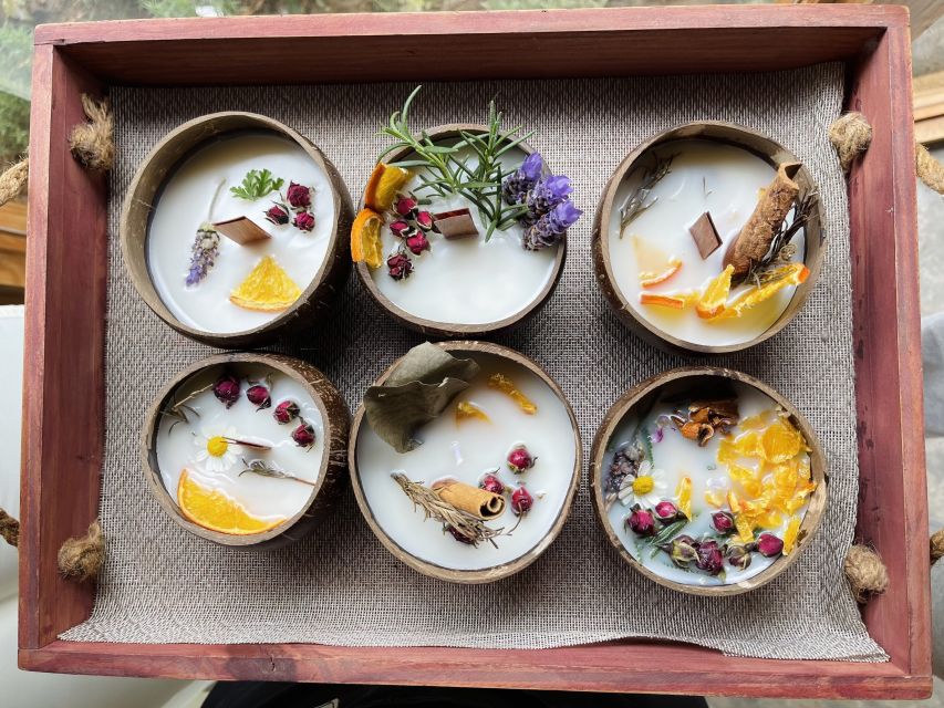 Scented candle workshop at Twin Beans Farm - Da Lat suburb - Decorating your candle: the part you’ll remember later