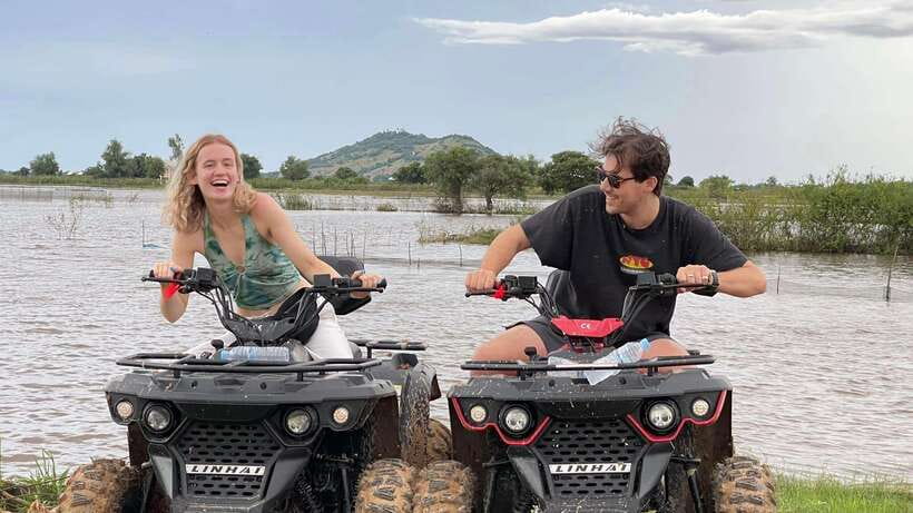Siem Reap: Khmer Village and Fish Farm ATV Tour - Rumbling Through Khmer Villages and Rice Paddies