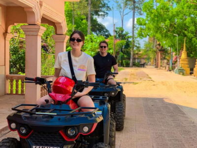 Siem Reap: Khmer Village and Fish Farm ATV Tour - Pickup, Helmet, and the Quick ATV Skills Check