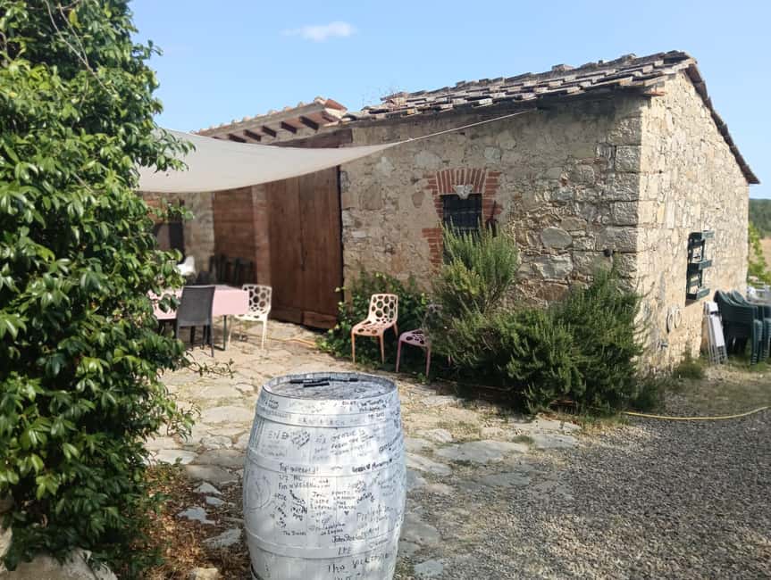 Siena: Small-group Cooking Class in a Chianti Farm - Lunch with your own food, plus wine and a view