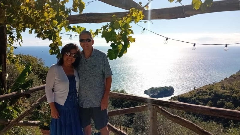 Sorrento: Marì Cooking Class in a Family Farm w/ Coast View - Eating with sea views: wine, limoncello, and real table time