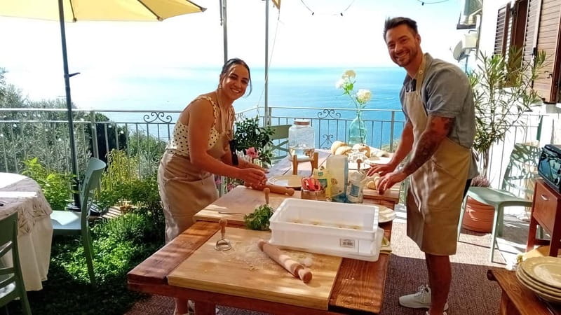 Sorrento: Marì Cooking Class in a Family Farm w/ Coast View - Meeting Maria: family kitchen energy, not a factory classroom