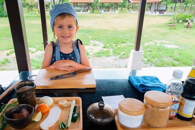 Sunset Thai Cooking with Grandma - Farm & Evening Feast - Inside the Open-Air Kitchen: Your Own Station, Small-Group Comfort