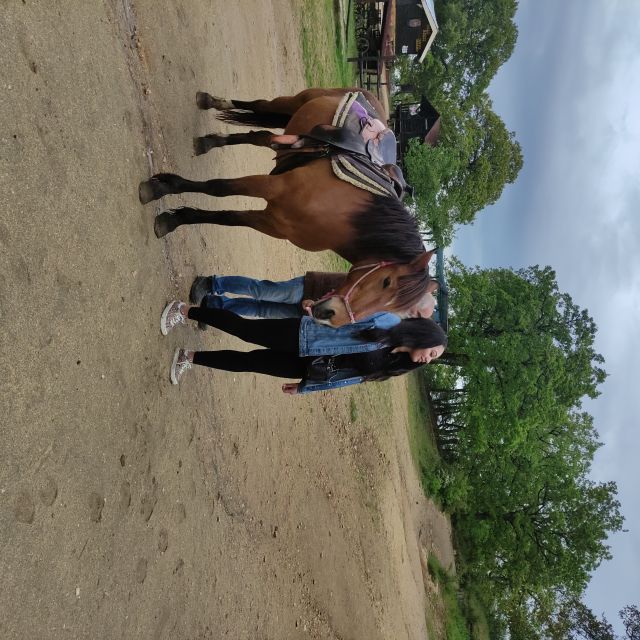 Thessaloniki:Horse Riding in a farm - The 40-minute ride: what the countryside section feels like
