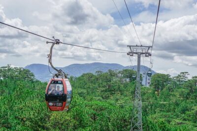 Tour To Langbiang Land - Datanla Falls - Crazy House in Dalat - Stop 1: Datanla Falls in pine forest calm (and the alpine coaster option)