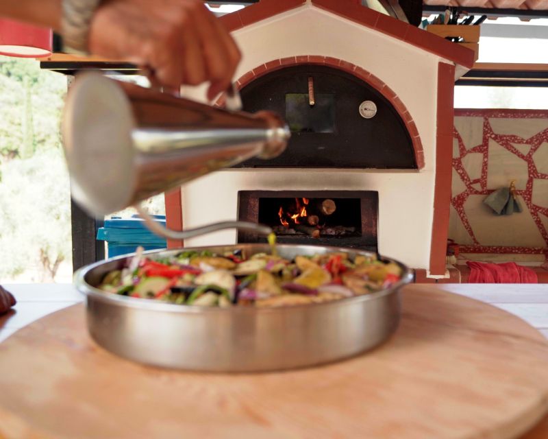 Traditional Greek Cooking Class @ Lefkada Micro Farm - The Farmer’s Table meal: eating what you made, together