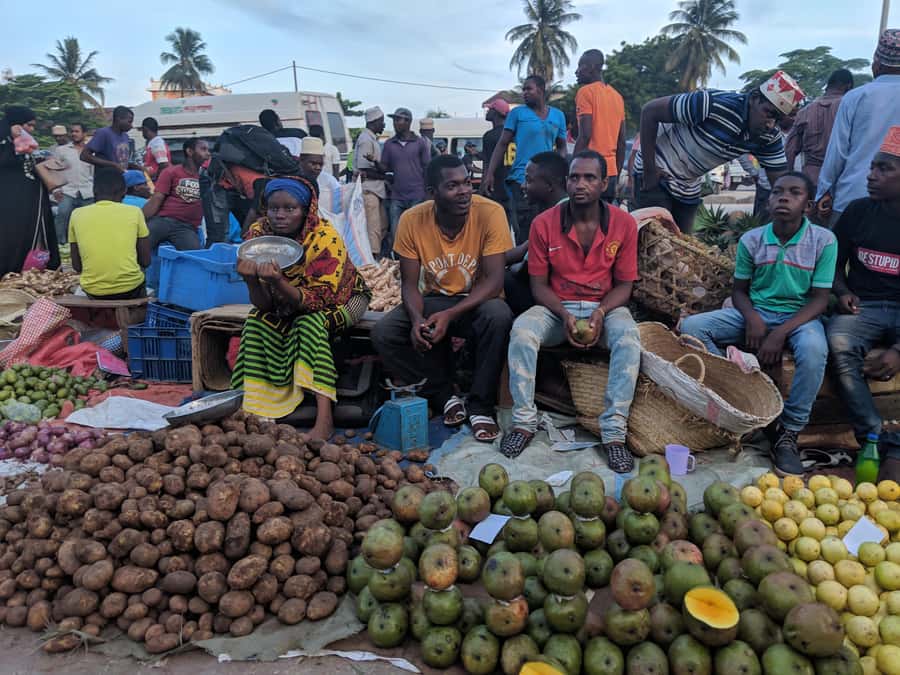 Zanzibar: Stone Town & Spice Farm Tour with Lunch - Meeting at Old Fort: Markets, Old-World Trade, and a Live Fish Auction